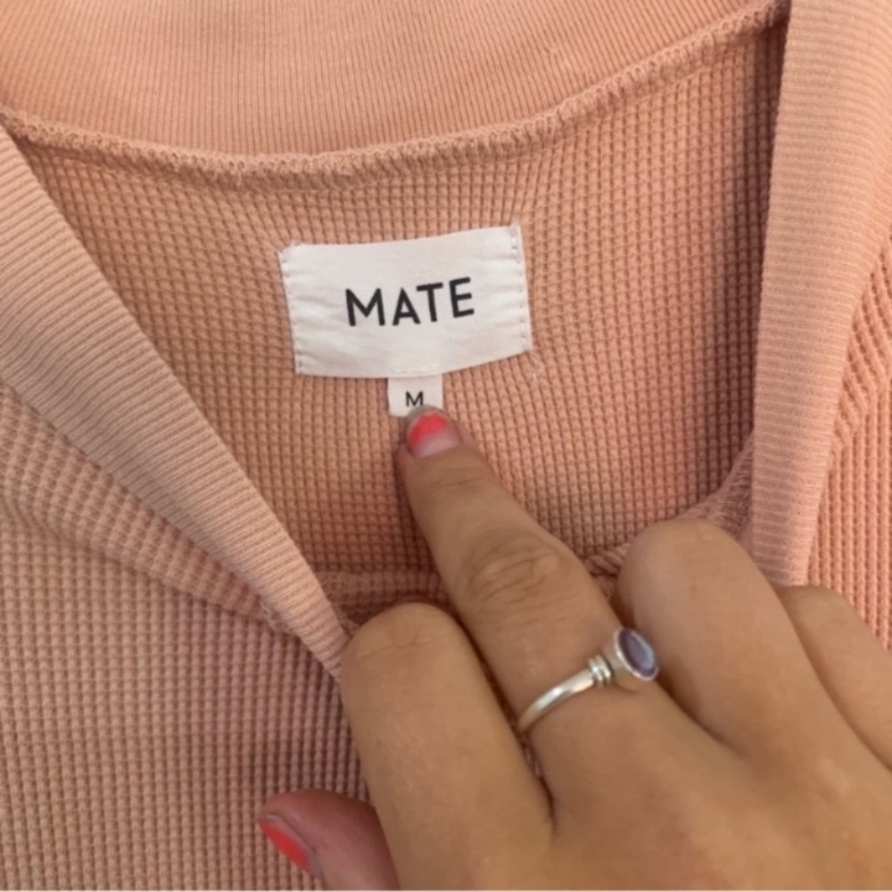 MATE the Label Blush Pink Midi Dress - Picture 3 of 5